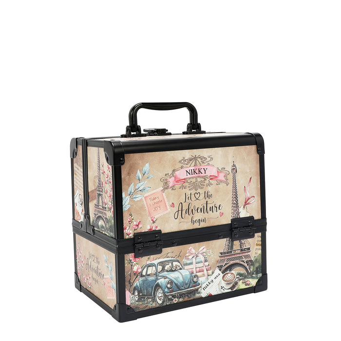 MULTI-TIER COSMETIC ORGANIZER CASE