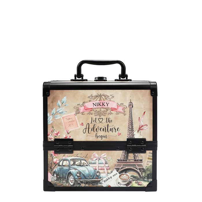 MULTI-TIER COSMETIC ORGANIZER CASE
