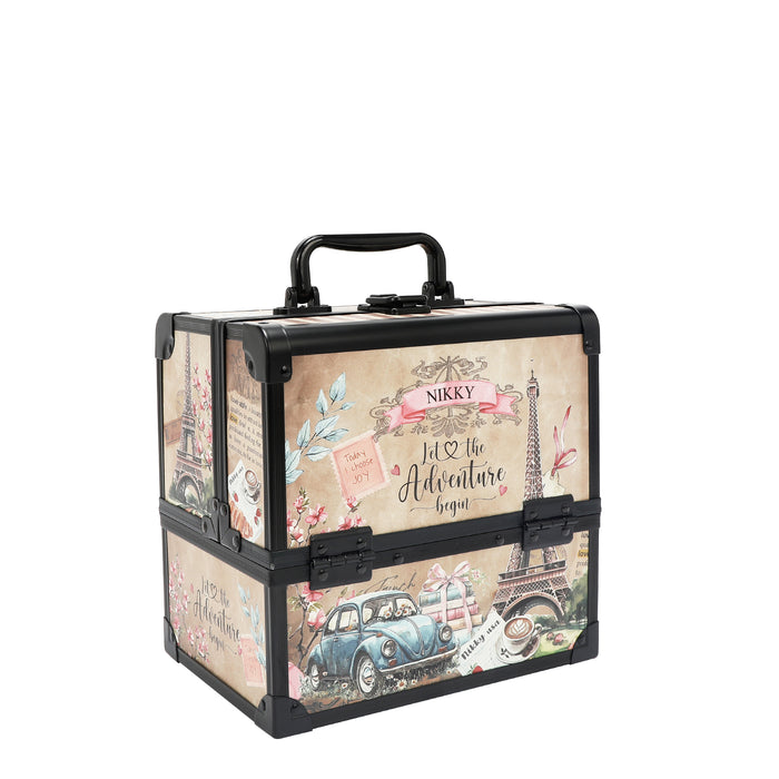 MULTI-TIER COSMETIC ORGANIZER CASE