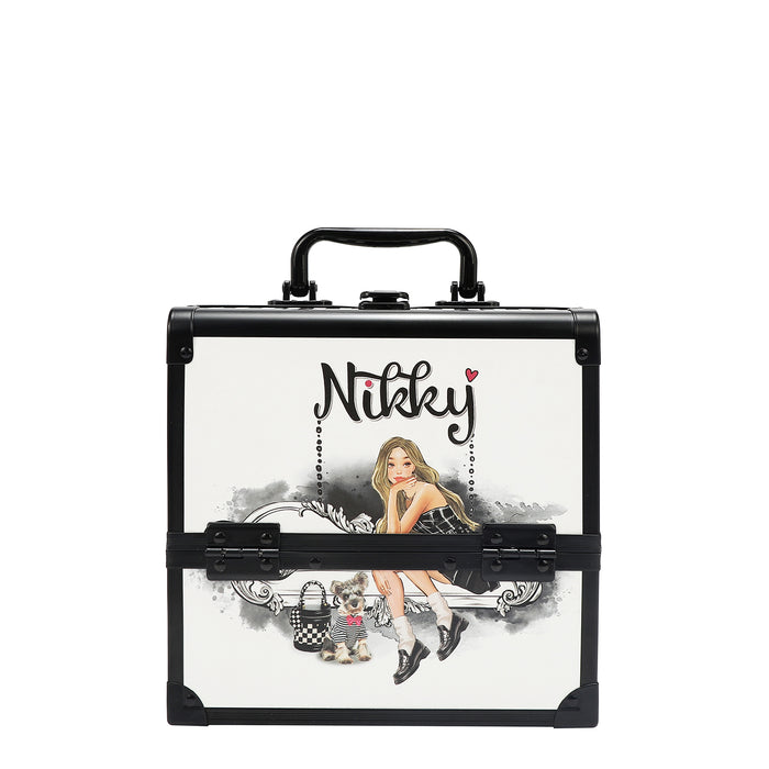 MULTI-TIER COSMETIC ORGANIZER CASE