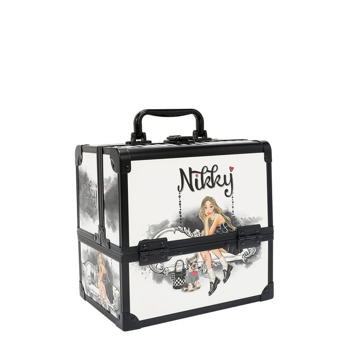 MULTI-TIER COSMETIC ORGANIZER CASE