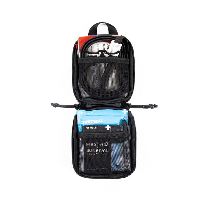 My Medic Everyday Carry First Aid Kit, Black - MM-KIT-EDC-V2-PRO-BLK - LL Medico