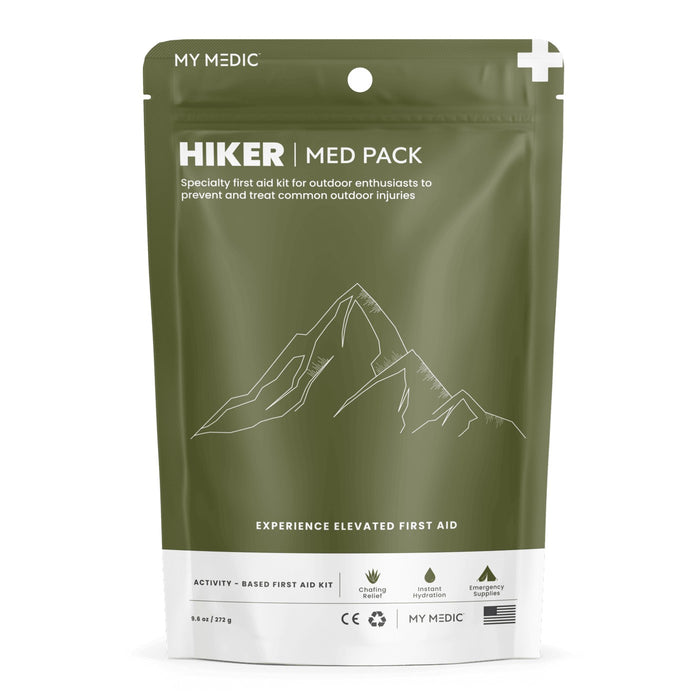 My Medic Hiker Med Pack First Aid Kit, Single Pouch - MM-MED-PACK-HKR-EA-V2 - LL Medico