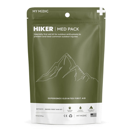 My Medic Hiker Med Pack First Aid Kit, Single Pouch - MM-MED-PACK-HKR-EA-V2 - LL Medico