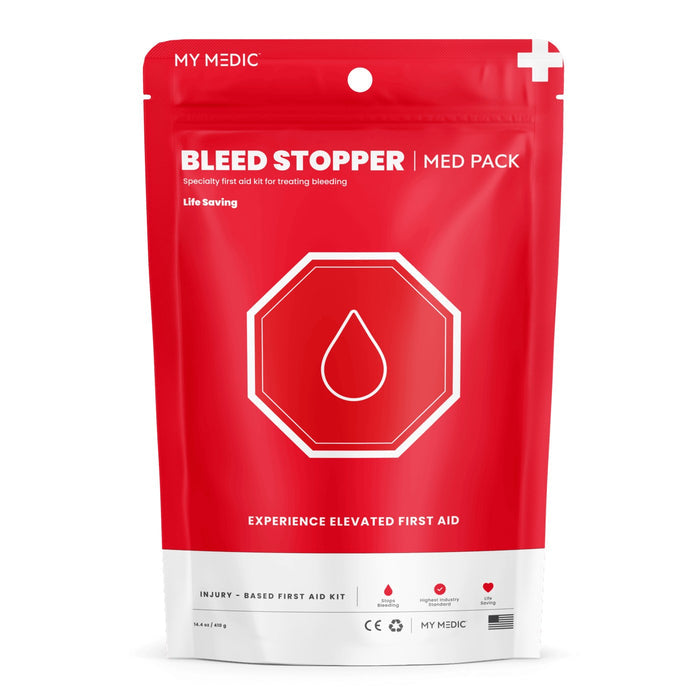 My Medic IFAK Med Pack Bleed Stopper First Aid Kit, Single - MM-KIT-S-MD-PK-BLD-GEN-RAT - LL Medico