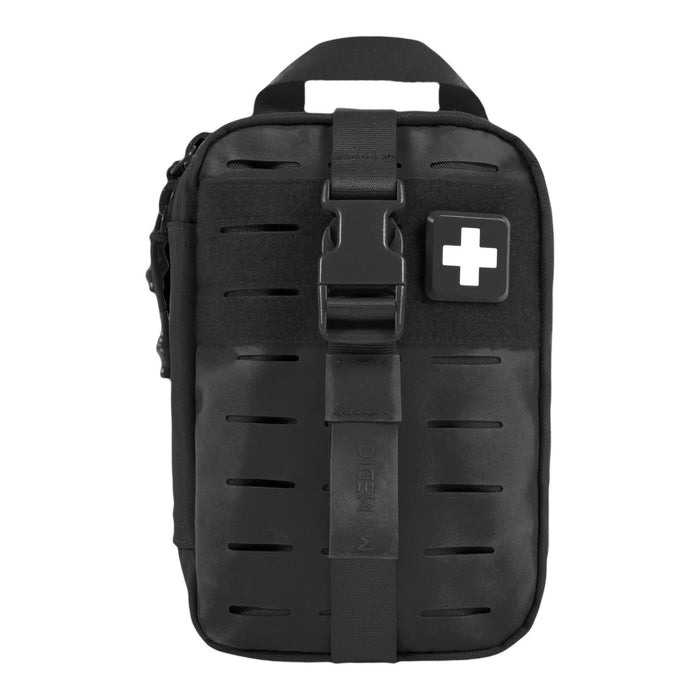 My Medic MyFAK Mini Pro First Aid Kit, Black - MM-KIT-U-MFK-MINI-V2-PRO-BLK - LL Medico