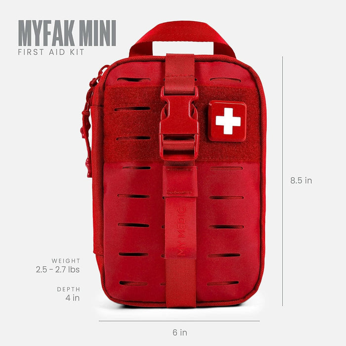 My Medic MyFAK Mini Standard First Aid Kit, Red