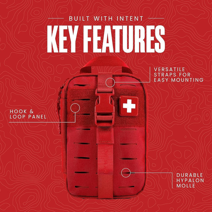 My Medic MyFAK Mini Standard First Aid Kit, Red