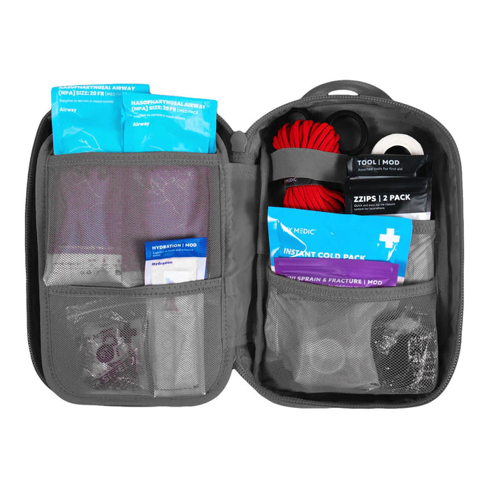 My Medic MYFAK Pro First Aid Kit in Gray Nylon Bag