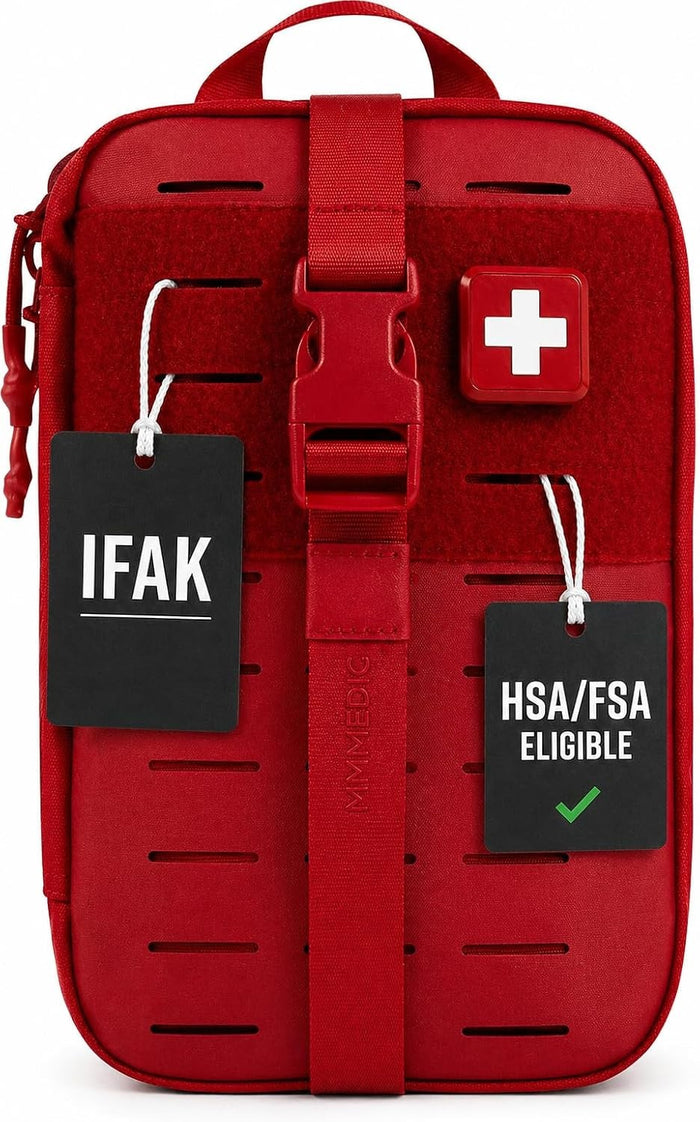 My Medic MYFAK First Aid Kit, Medical Supplies for Survival, Red