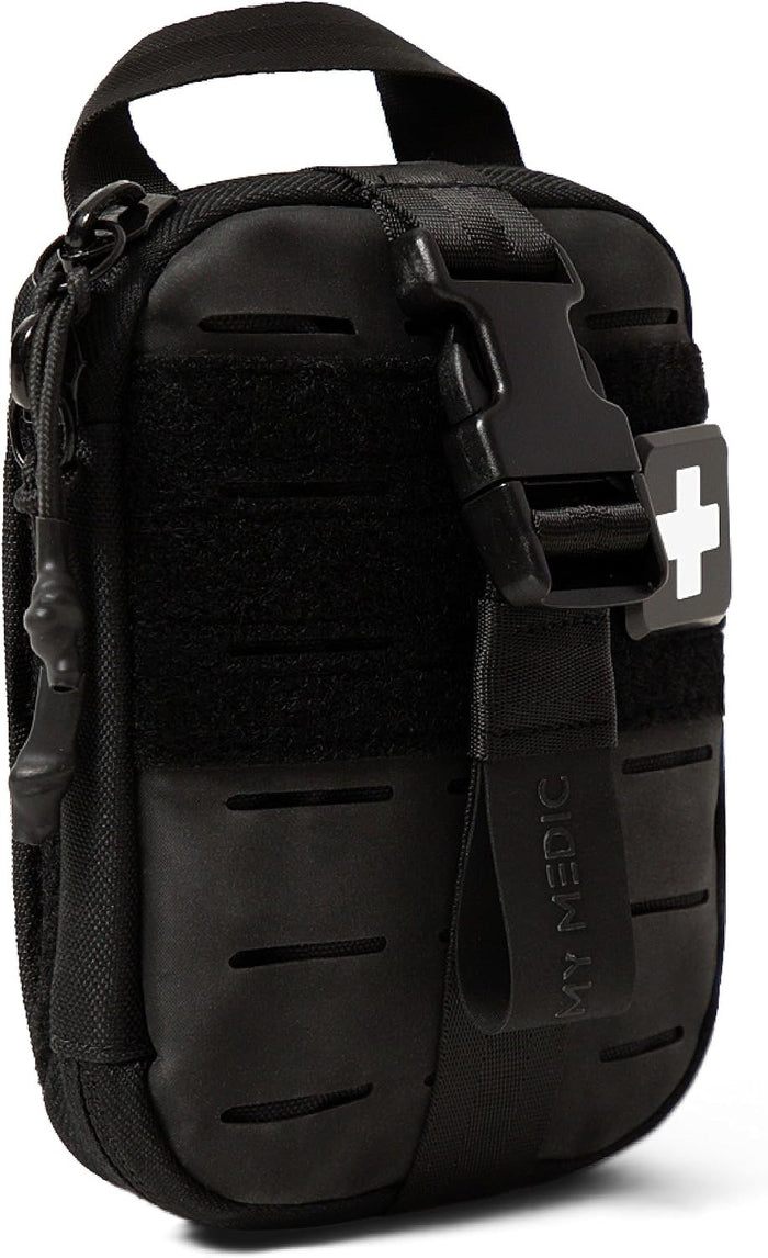 My Medic Sidekick First Aid Kit, Black - MM-KIT-U-SDE-KCK-BLK - LL Medico