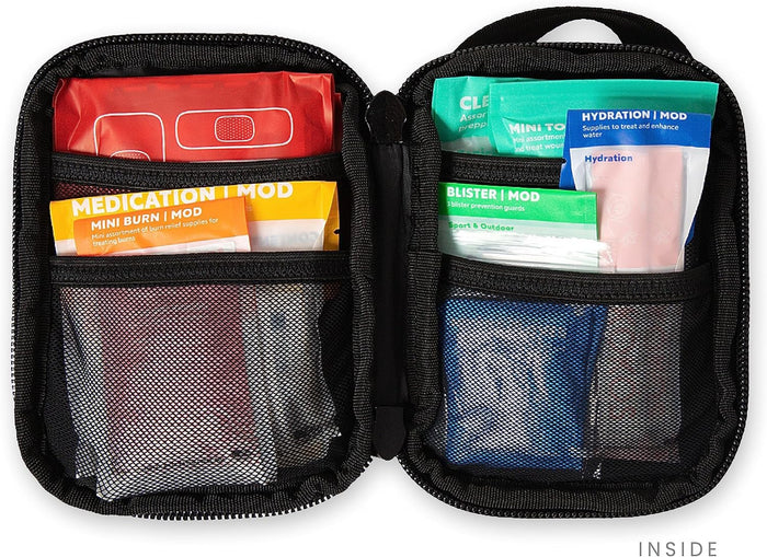 My Medic Sidekick First Aid Kit, Black - MM-KIT-U-SDE-KCK-BLK - LL Medico