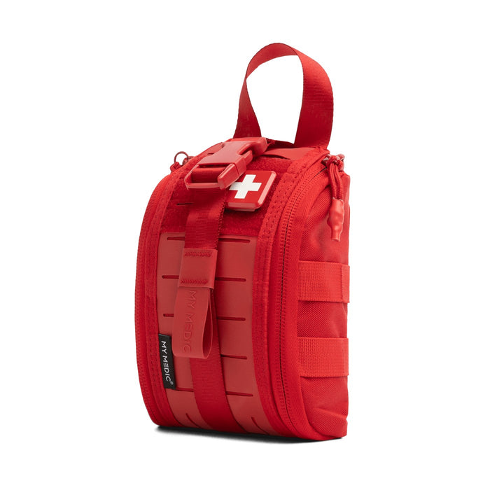 My Medic TFAK Trauma First Aid Kit, Red Nylon Bag - MM-KIT-SPC-S-TFAK-RED - LL Medico