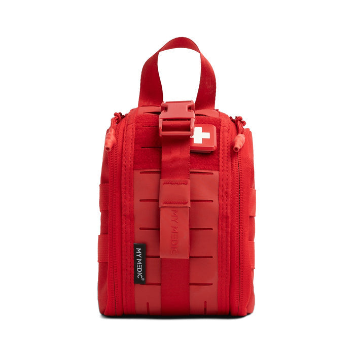 My Medic TFAK Trauma First Aid Kit, Red Nylon Bag - MM-KIT-SPC-S-TFAK-RED - LL Medico