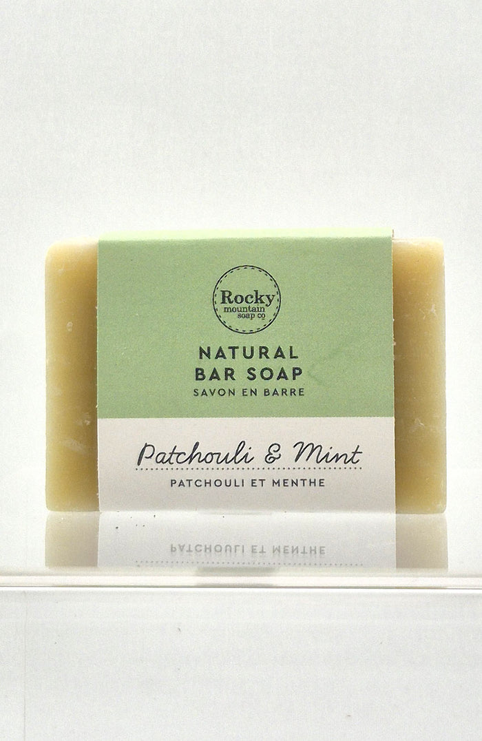 Natural Soap Bar - Patchouli & Mint