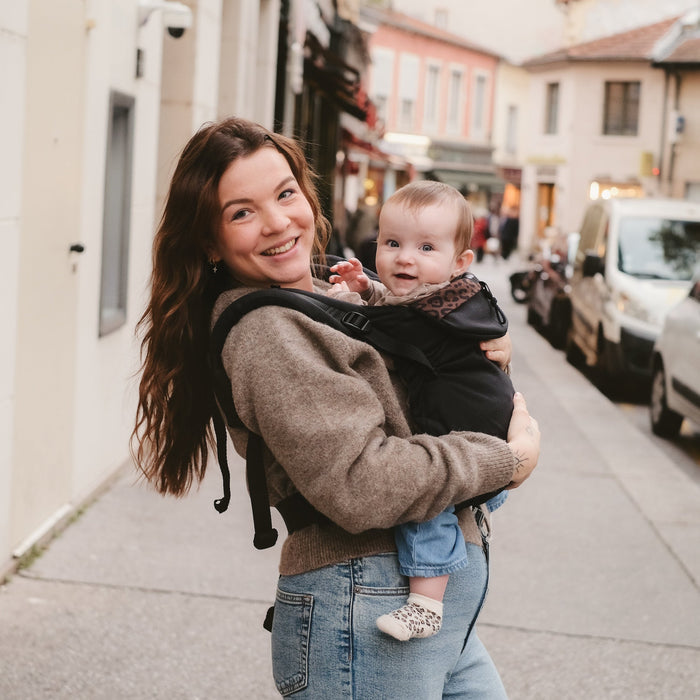 Néo, Porte bébé physiologique, Léopard