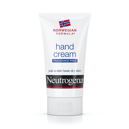 Neutrogena Hand Cream, Norwegian Formula, Fragrance Free, 2 oz Tube