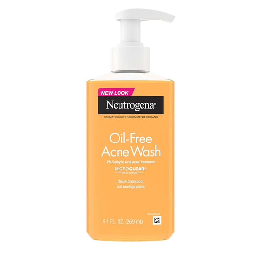 Neutrogena Oil-Free Acne Wash Liquid, 9.1 fl oz