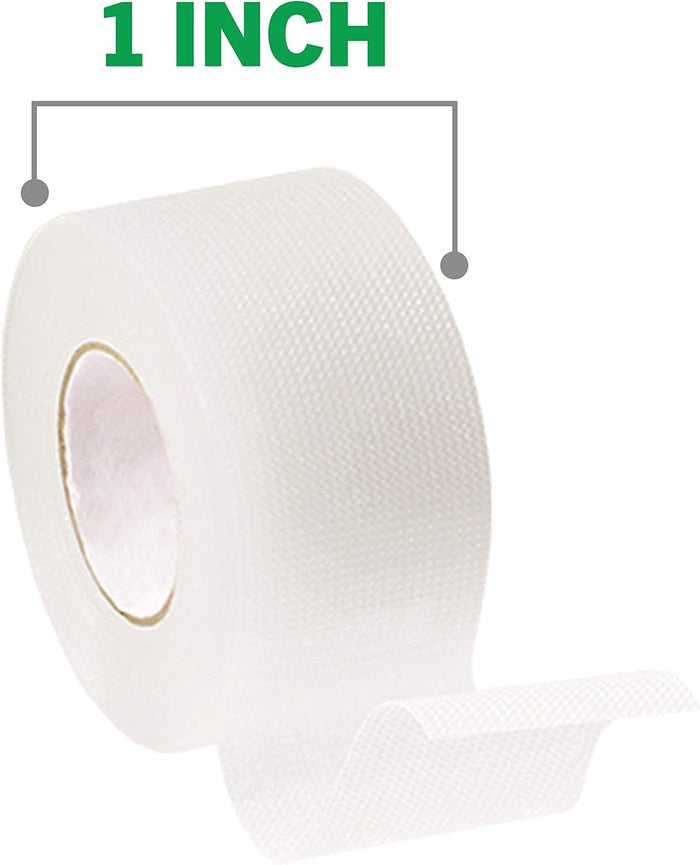 3M Nexcare Flexible Stretchy Fabric Medical Tape, 1 Inch x 10 Yard, Clear