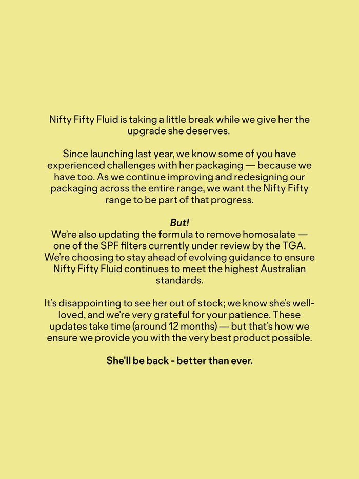 Nifty Fifty Fluid
