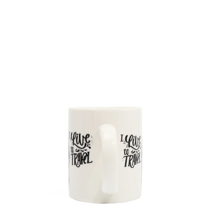 NIKKY CERAMIC MUG WITH BUNNY KEYCHAIN