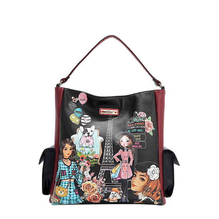 NIKKY MAKES FRIENDS HOBO BAG