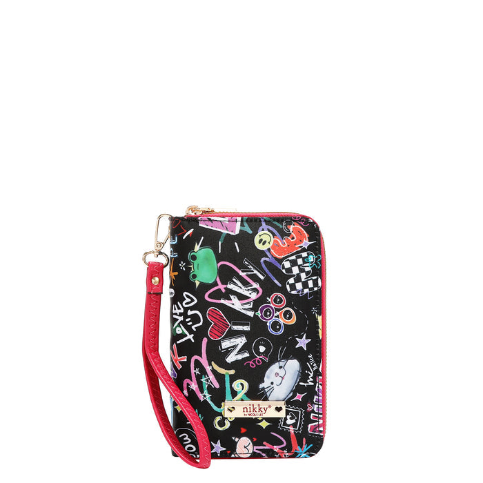 NIKKY MEDIUM DOUBLE ZIPPER WALLET