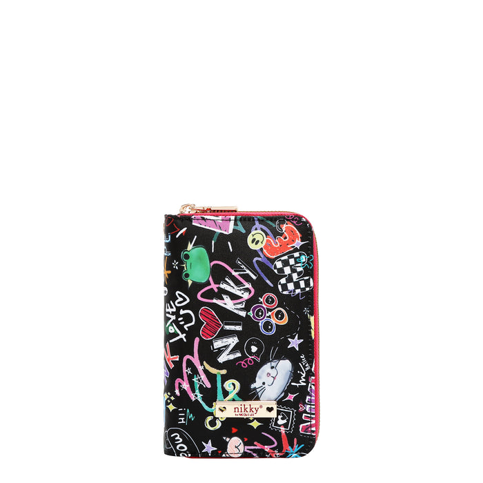 NIKKY MEDIUM DOUBLE ZIPPER WALLET