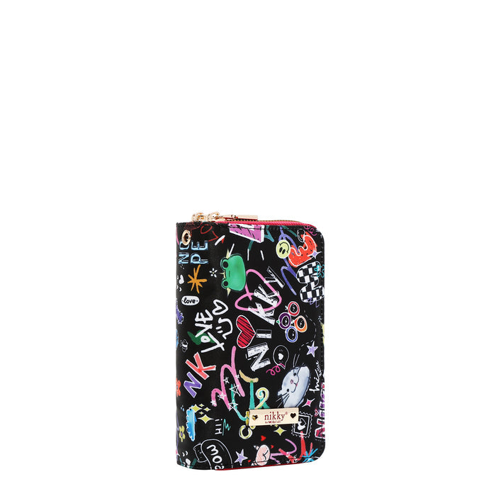 NIKKY MEDIUM DOUBLE ZIPPER WALLET
