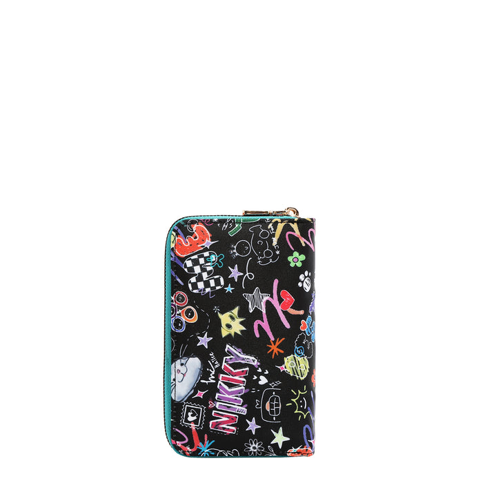 NIKKY MEDIUM DOUBLE ZIPPER WALLET