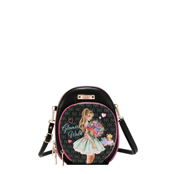 NIKKY MULTI POCKET SMALL CROSSBODY