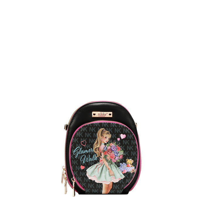 NIKKY MULTI POCKET SMALL CROSSBODY