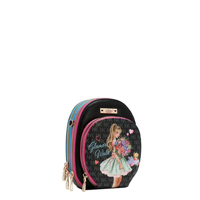 NIKKY MULTI POCKET SMALL CROSSBODY
