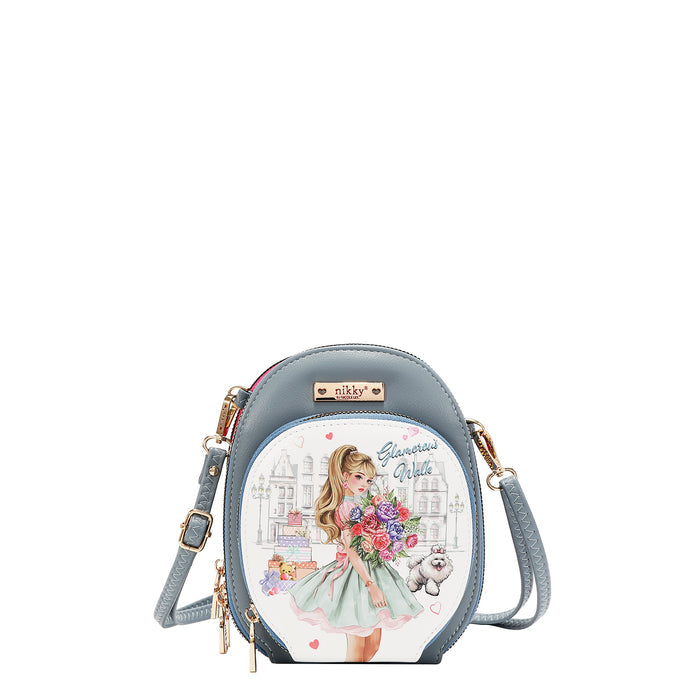 NIKKY MULTI POCKET SMALL CROSSBODY