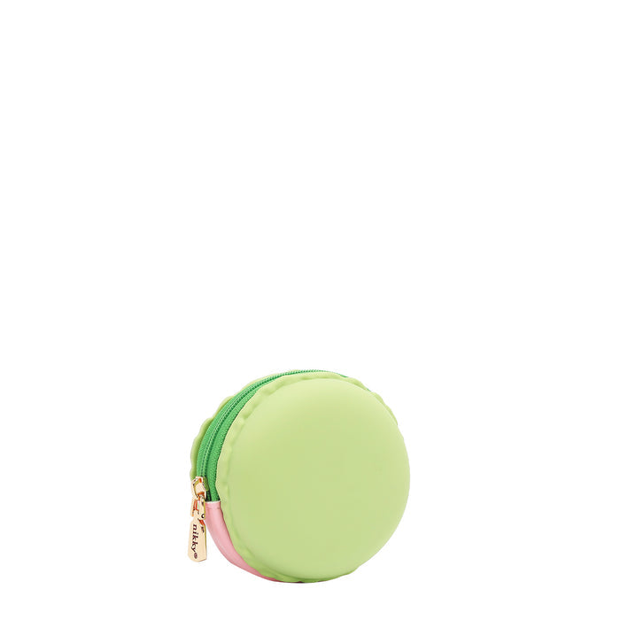 NIKKY SILICONE ROUND ZIP POUCH