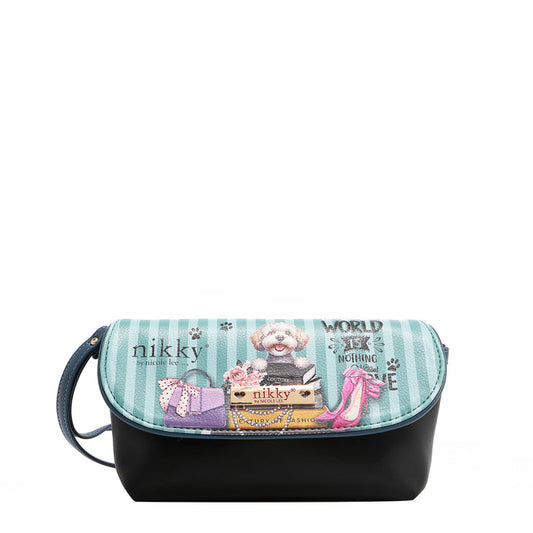 NIKKY WRISTLET MAKEUP POUCH
