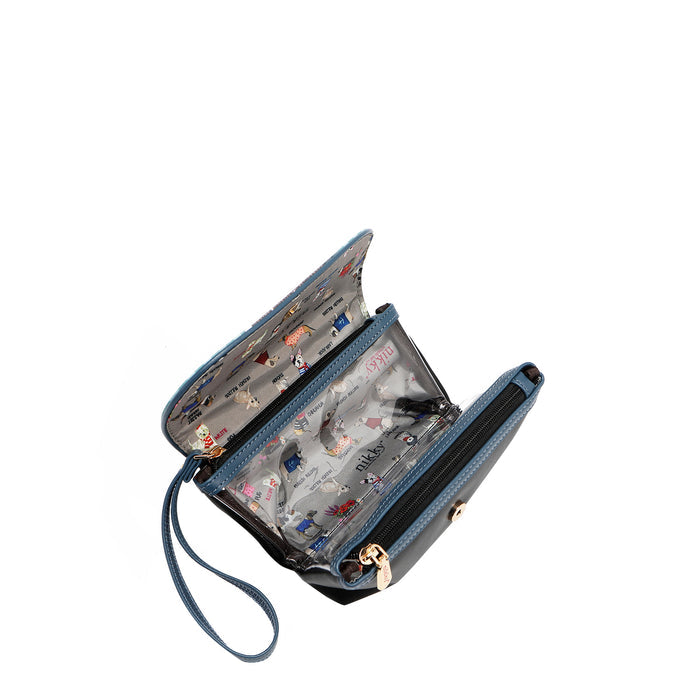 NIKKY WRISTLET MAKEUP POUCH