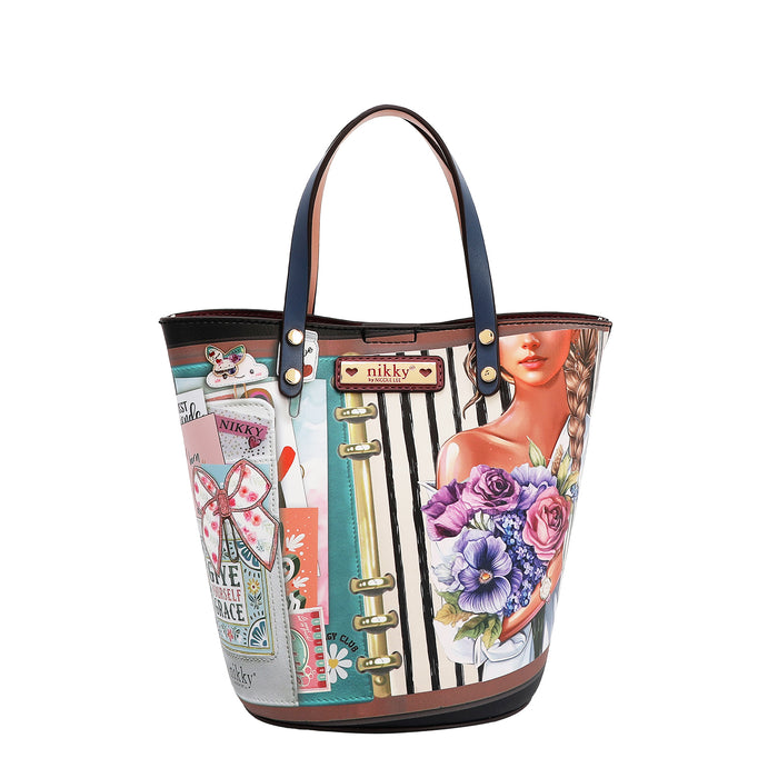 NOSTALGIA 2PC SMALL BUCKET BAG