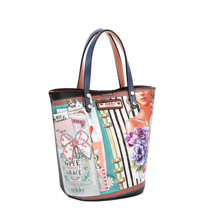 NOSTALGIA 2PC SMALL BUCKET BAG
