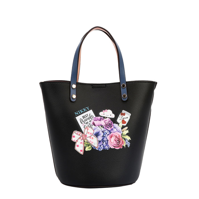 NOSTALGIA 2PC SMALL BUCKET BAG