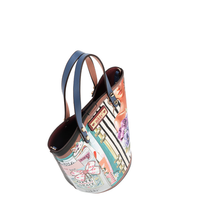 NOSTALGIA 2PC SMALL BUCKET BAG