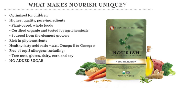 Nourish Pediatric Organic Oral Supplement, Vegetable & Rice Flavor - NWS124-Single - LL Medico
