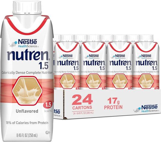 Nutren 1.5 Tube Feeding Formula, Unflavored, 250 mL - 00798716162203-Case - LL Medico
