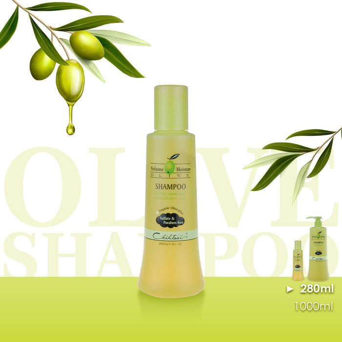 Olive Shampoo (Sulfate free/ Paraben free/ Sodium chloride free)