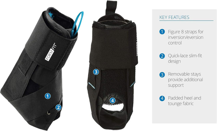Ossur Formfit Ankle Brace with Speed Lace - W-10623-Single - LL Medico