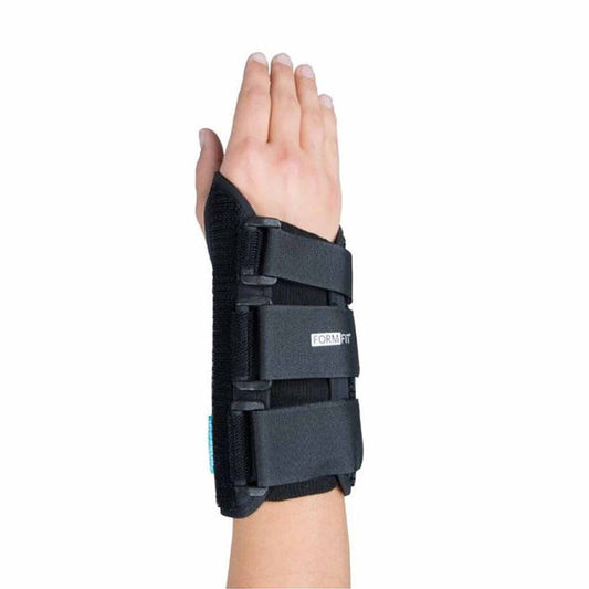 Ossur Formfit Wrist Brace, Aluminum Stay, Left Hand, Black - 317082-Single - LL Medico