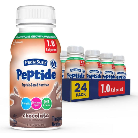PediaSure Peptide 1.0 Cal, Chocolate, 24/CS - 67073-Case - LL Medico