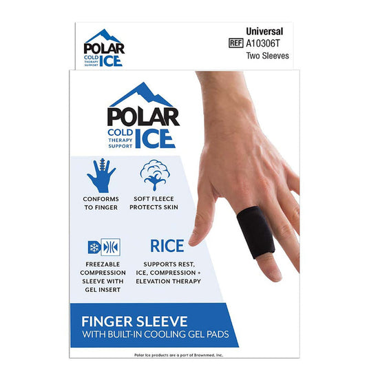 Polar Ice Finger Sleeve, One Size Fits Most - A10306T-Pack - LL Medico
