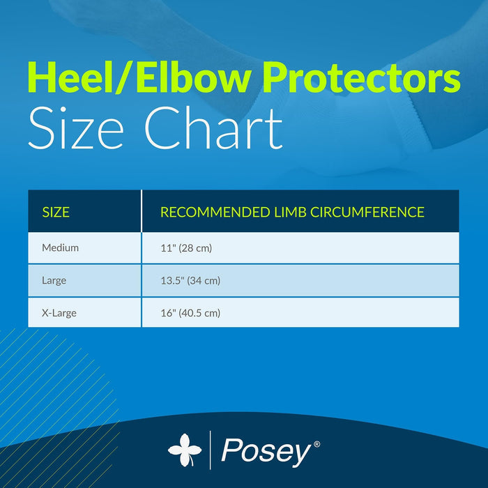 Posey Heel and Elbow Protector Sleeve, Large - 6224L-Pair - LL Medico