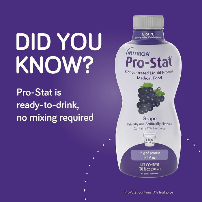 Pro-Stat Liquid Protein Supplement, Grape, 30 oz - 78385-Single - LL Medico